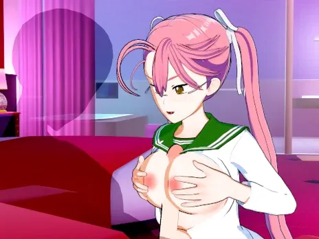 Highschool of the Dead - Saya Takagi Titty Fuck Hentai