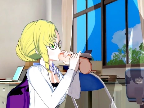 RWBY - Glynda Goodwitch 3D Hentai