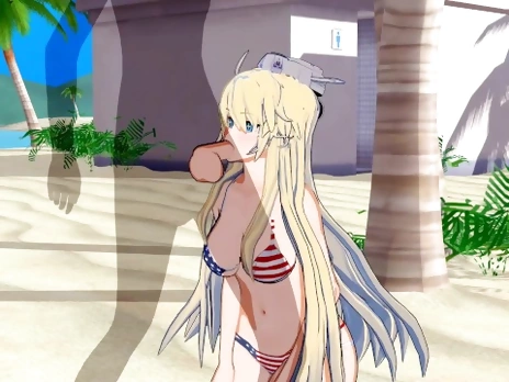Kantai Collection - Iowa 3D Hentai
