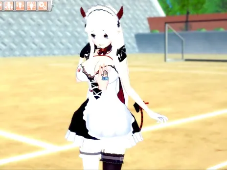 [Hentai Game Koikatsu! ]Have sex with Big tits Vtuber Veibae.3DCG Erotic Anime Video.