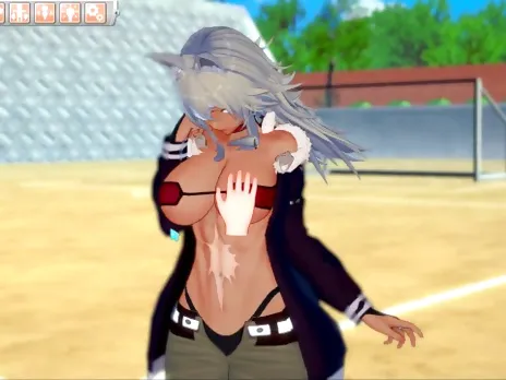 [Hentai Game Koikatsu! ]Have sex with Big tits Mushoku Tensei Ghislaine.3DCG Erotic Anime Video.