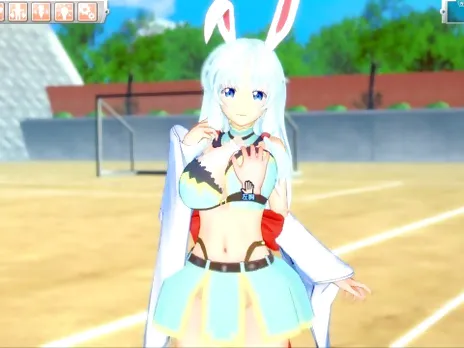 [Hentai Game Koikatsu! ]Have sex with Big tits Arifureta shokugyou Shia Haulia.3DCG Erotic Anime
