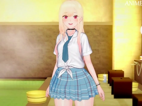 POV: You Spent your Whole Year Fucking Marin Kitagawa After School - Anime Hentai 3d Compilation
