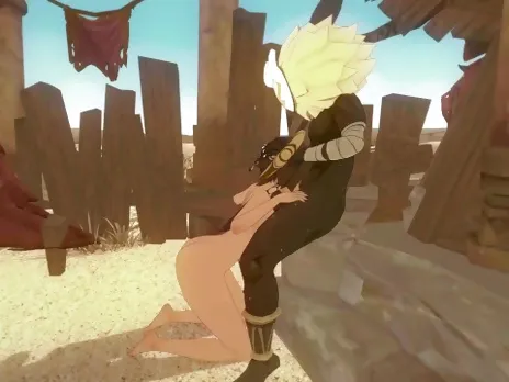 Candace and Dehya Sex With Hilichurls in the Teyvat Desert Oasis Genshin Impact Hentai Creampie 3D