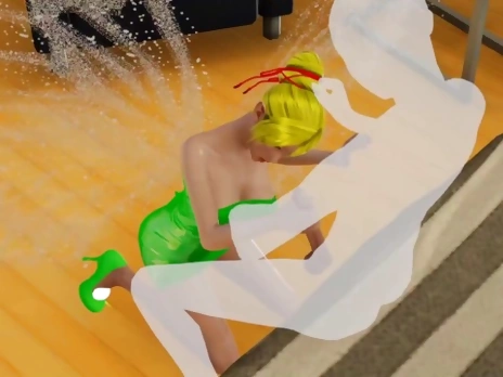 Tinker Bell is caught while exploring a house