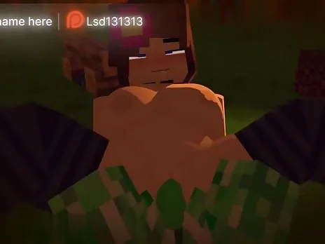 Why run from a when you can fuck it in Minecraft?