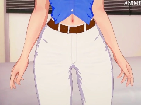 Fucking C-18 from Dragon Ball Z Until Creampie - Anime Hentai 3d Uncensored