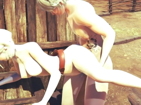 Dragon Ball Hentai - C18 hard sex
