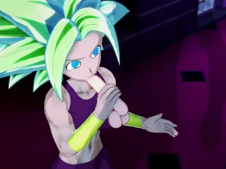 KELFA TRAINS HER STAMINA - DRAGON BALL SUPER