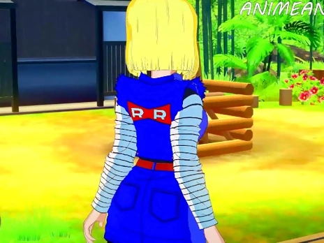 DRAGON BALL Z C-18 HENTAI 3D UNCENSORED