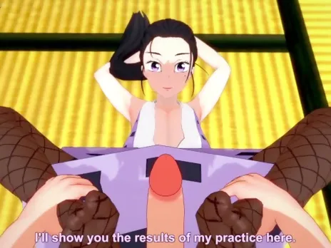 Hentai POV Feet Hinatsuru Uzui Demon Slayer