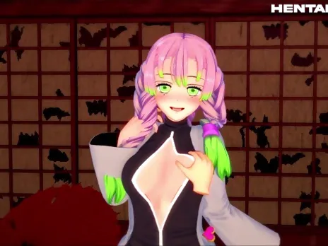 Mitsuri Kanroji - Demon Slayer Hentai Anime 3D + POV