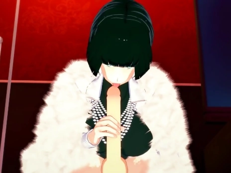 One Punch Man Fubuki Sucks and Fucks in a Love Hotel