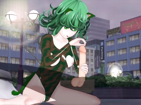 CAT GIRL ONE-PUNCH MAN TATSUMAKI 3D HENTAI