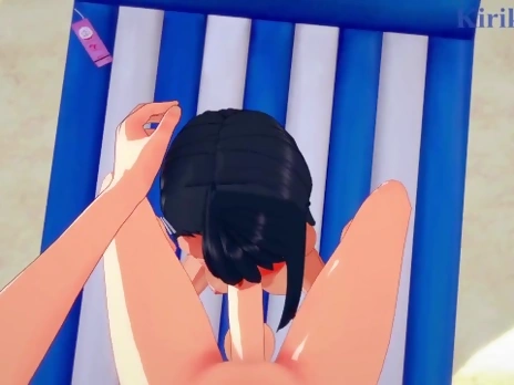 Hayase Nagatoro and I have intense sex on the beach. - Don't Toy with Me, Miss Nagatoro POV Hentai