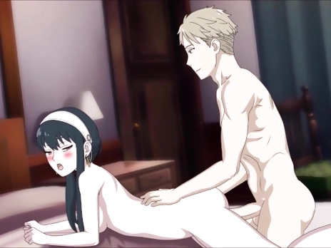 Yor Forger and Loid Forger Hentai