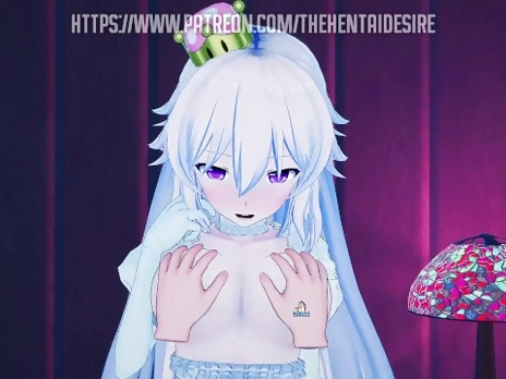 BOO TURNED INTO A GIRL ? POUNDING BOOSETTE ? SUPER MARIO HENTAI UNCENSORED