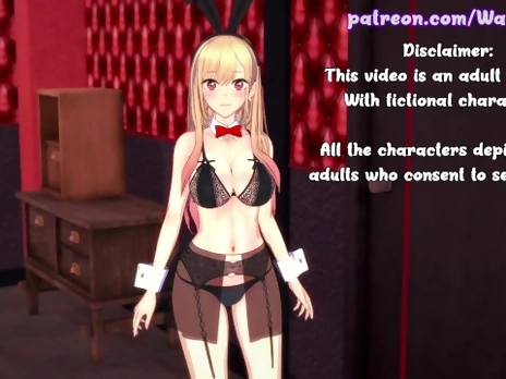Bunnygirl Marin Kitagawa -- My Dress up Darling [3D Hentai - HD, MMD, AMV, MAD, Koikatsu]