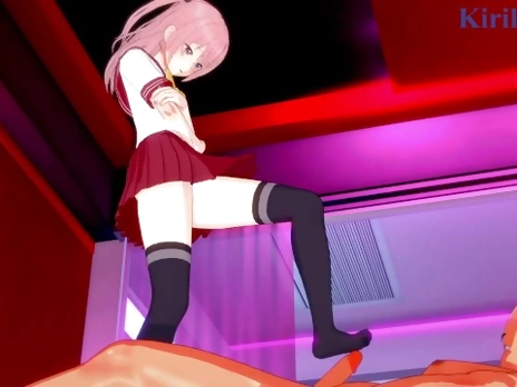 Sajuna Inui (Juju) and the old man have intense sex at a love hotel. - My Dress-Up Darling Hentai
