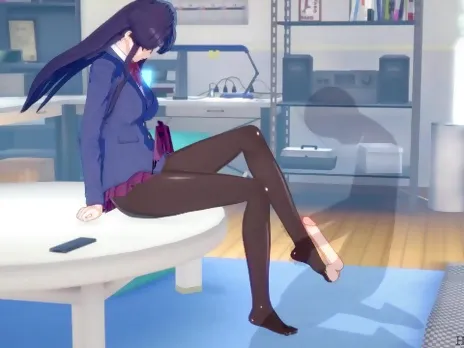 Komi Gives Pleasure By Feet Only