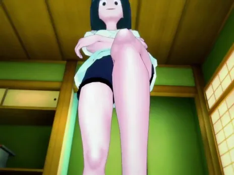 Hentai POV Feet Tsuyu Asui My Hero Academia