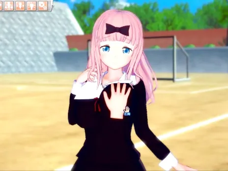 ????????????????????? ????3DCG???????[Hentai Game Koikatsu! Kaguya sama wa kokurasetai ChikaFujiwara