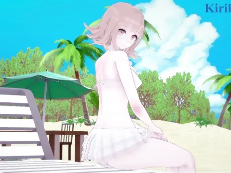 Chiaki Nanami and I have intense sex on the beach. - Danganronpa 2: Goodbye Despair Hentai