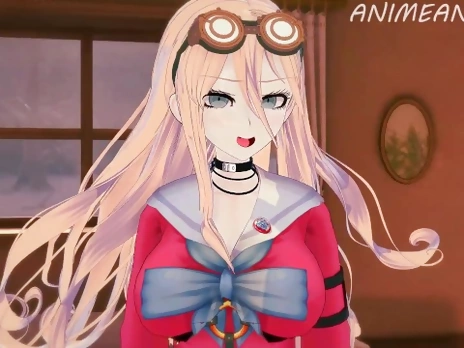 DANGANRONPA MIU IRUMA ANIME HENTAI 3D UNCENSORED