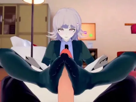 Hentai POV Feet Chiaki Nanami Danganronpa