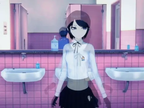 Mukuro Enoshima Ultimate Soldier Free Time Event in the Bathroom Danganronpa Uncensored Hentai