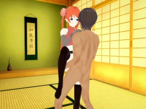 3D Hentai - Gintama - Sex with Kagura