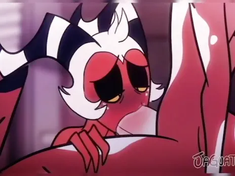 Helluva Boss Blitzo fucking gay Moxxie