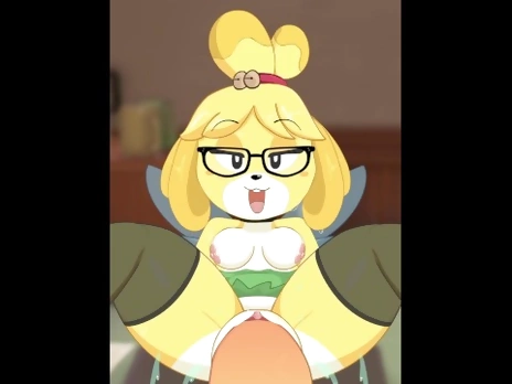 Island Secretary - Isabelle Tinkerbell Outfit - Gameplay
