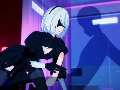 NieR: Automata - 2B 3D Hentai