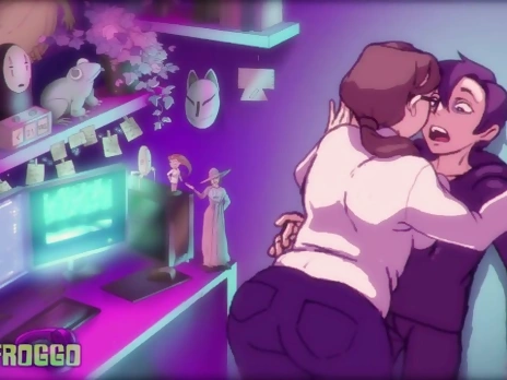 Mona and Travis - LewdFroggo Animation