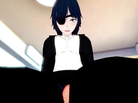 Himeno from Chainsaw Man Gives An Amazing Footjob!