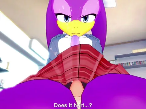 Wave the Swallow from Sonic Gives You A Footjob Furry Style
