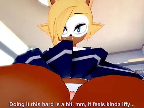 Whisper the Wolf from Sonic Gives You A Footjob Furry Style