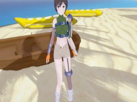 Final Fantasy Hentai 3D - Yuffie Kisaragi