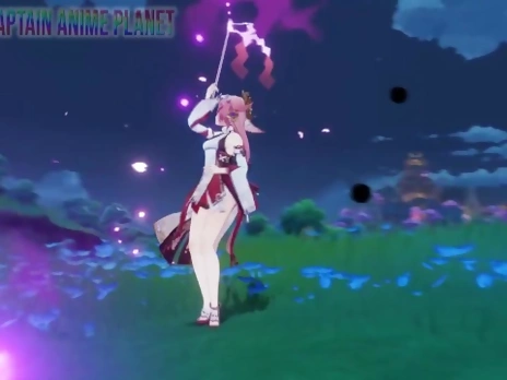 Genshin Impact Yae Miko HD Hentai (R-18 Furry Anime Cute Milf Waifu MMD Koikatsu Hardcore Creampied)