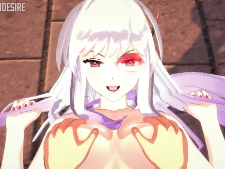 RACE QUEEN LUCY POUNDED HENTAI GENSHIN IMPACT