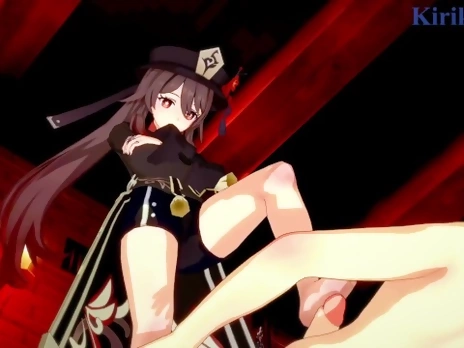 Hu Tao and Aether have intense sex - Genshin Impact Hentai
