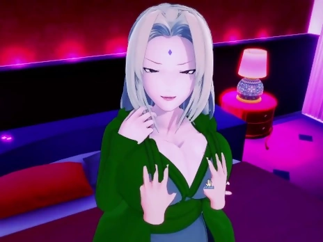 Big Tits Tsunade Commands Me To Please Her