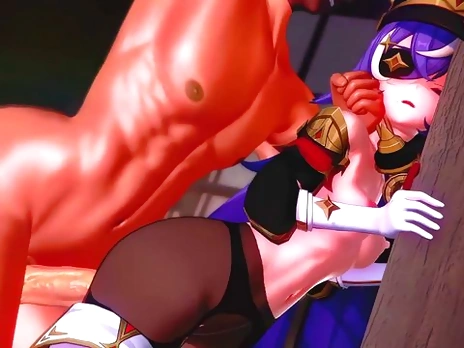 Chevreuse takes Backshots while on duty - Genshin Impact