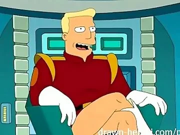 Futurama Hentai - Zapp pole for Turanga girl