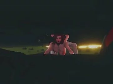 Roadside Afterparty: Rebel and Kat - Futa x Female [MMJ]
