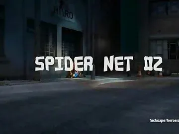 Spiderman plays with spiderwoman & supergirl