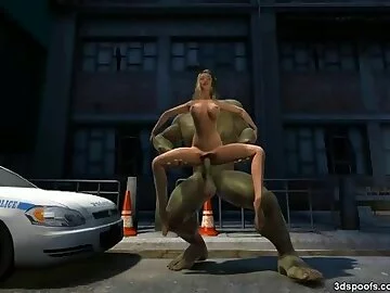 Teen gets smashed by hoolks massive cock