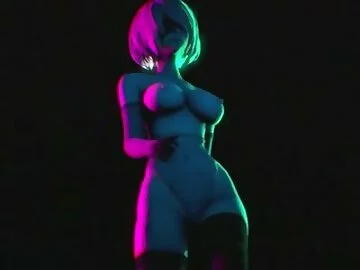 Yorha 2B Robot Orgy