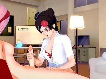 Futa Sakura x Tenten[Naruto] &mdash; 3D HENTAI